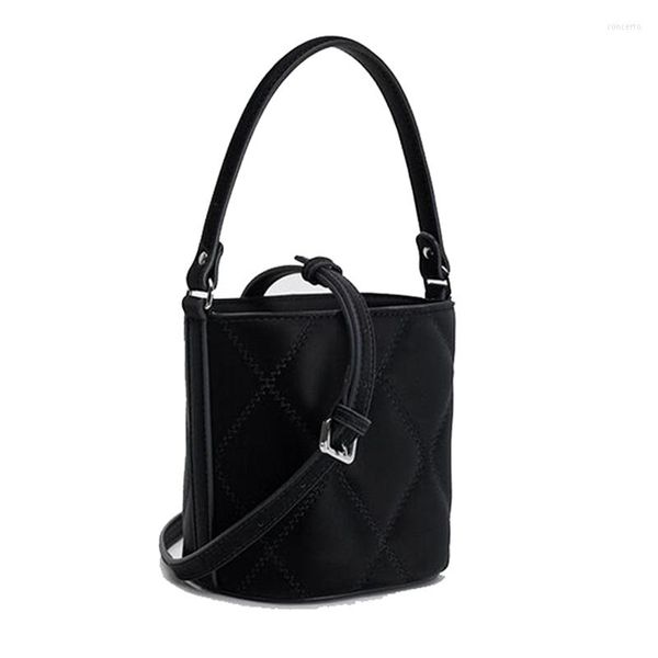 

shoulder bags black rhombus quilted bag fashion large capacity crossbody soft handbags for women