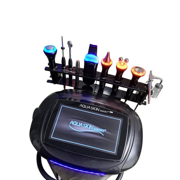 

beauty salon equipment 9 in 1 korea aquaskin smart multifunction facial beauty machine7358416, Black;white