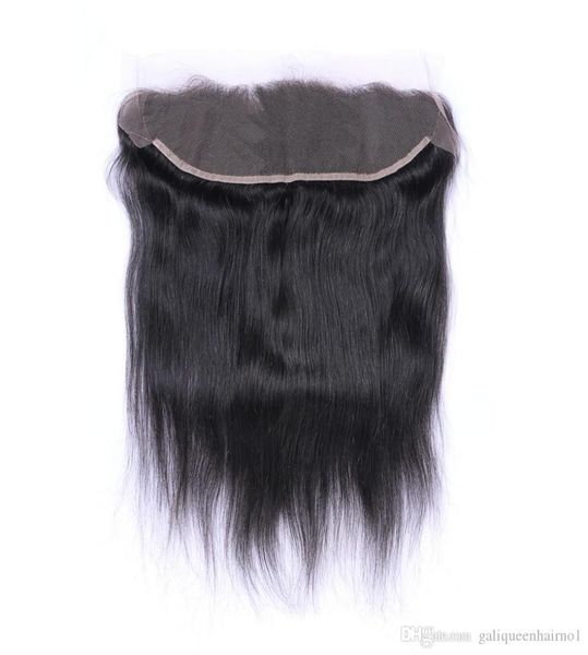 

brazilian straight hair 13x4 ear to ear pre plucked lace frontal closure with baby hair remy human hair part4195821, Black;brown