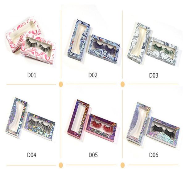

empty eyelash packaging box tray for mink lashes eye lash packaging box for false eyelashes eyelash packaging8510666