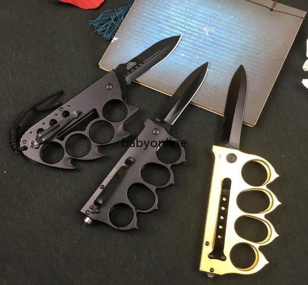 

folding folding knife mutifunction knife knuckles outdoor camping selfdefense tool stainless knife brass steel fy4378 mburi1824237