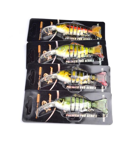 

new 12 color 112cm 14g bass fishing lure ater fishing lures multi jointed swimbait lifelike hard bait trout perch7934597