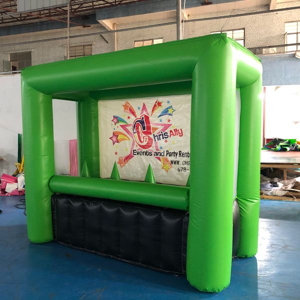 

custom color inflatable archery game with floating targets shooting range hover balls sports for adults 10 arrows