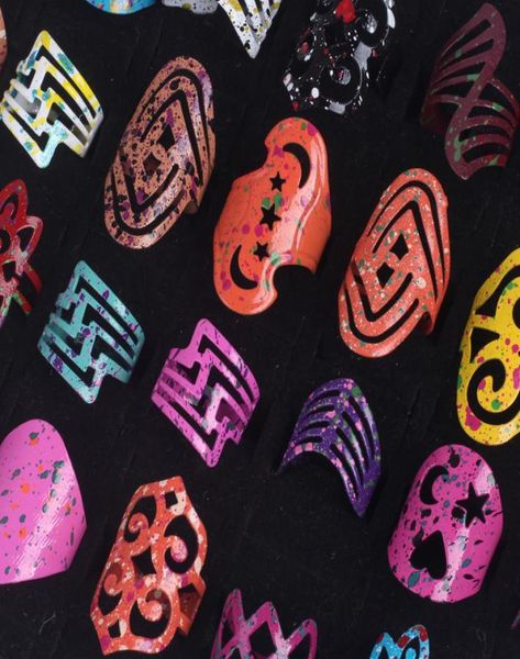 

brilliant colors rings adjustable rings toe ring mix lots silver plated zinc alloy rings whole jewelry 2346358