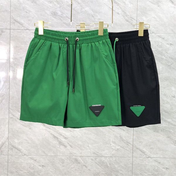 

mens shorts solid color track pant bike shorts casual couples joggers pants nylon high street shorts for man reflective short womens hip hop, White;black