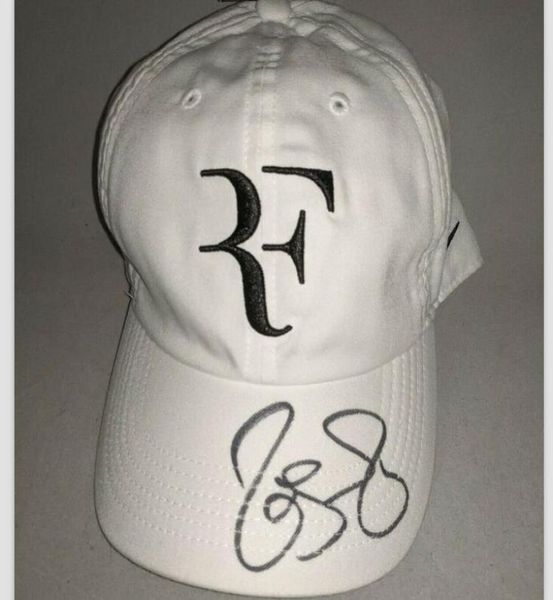 

roger federer signed signatured autographed cap hats size adjustable  fit all1319806
