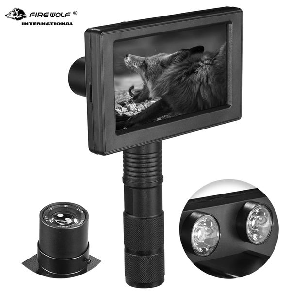 

handheld night vision 850nm infrared led infrared range camera outdoor 0130 waterproof wild animal trap hunting camera
