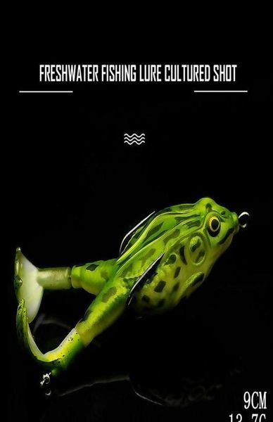 

double propeller frog soft baits shad soft lure jigging fishing lure bait prop ater catfish sile artificial qyljqx7242109