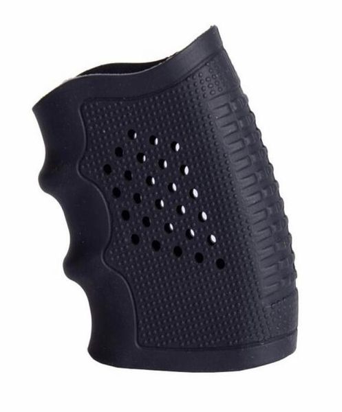 

tactical rubber grip glove cover sleeve anti slip for most of handguns pistol airsoft hunting accessories7648730