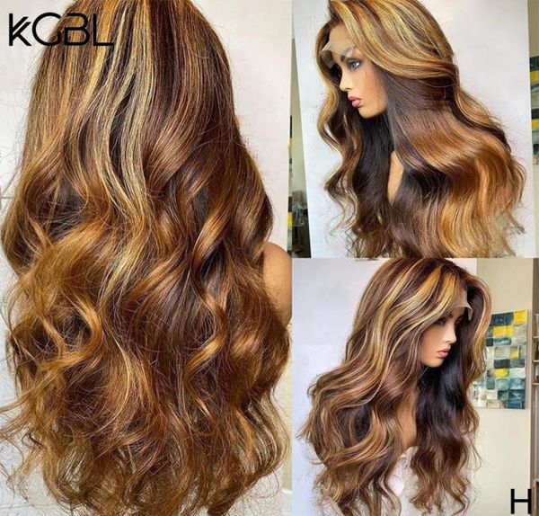 

highlight wavy tpart lace front human hair wigs 150 density wigs 1828039039 brazilian with baby hair medium ratio9789324, Black;brown