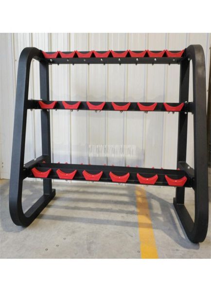 

3 layer professional dumbbell rack bracket metal strong support for 10 pair dumbbell storage display holder gymnastics equipment3921266