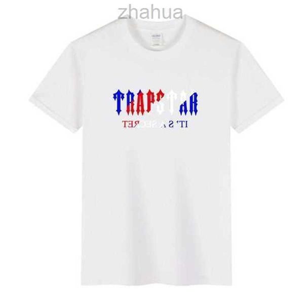 

mens womens designers t shirts fashion man t shirt trapstar women tees short sleeve luxe tshirts xs-2xl jzms, White;black