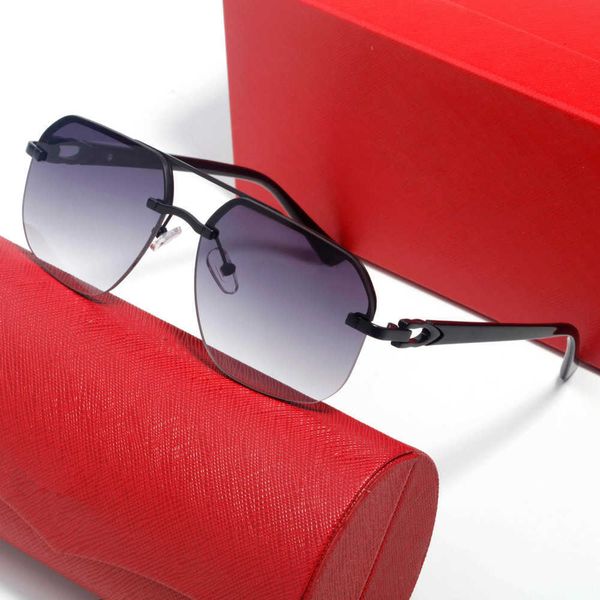 

elite mens sunglasses pilot lens half frame fashion classic sun protection driving sports womens sunglasses vu400 protection, White;black