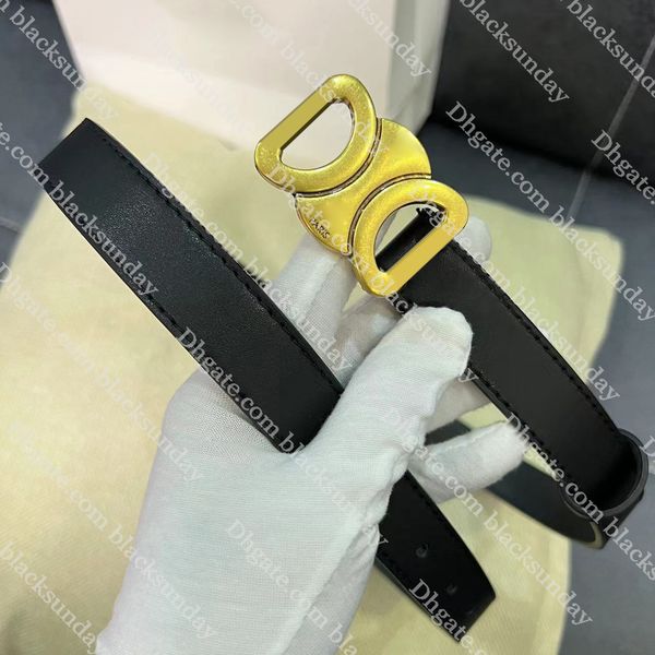 

gold buckle belt designer belt for women classic letter belts waist genuine leather lady waistband wide 2.3cm, Black;brown