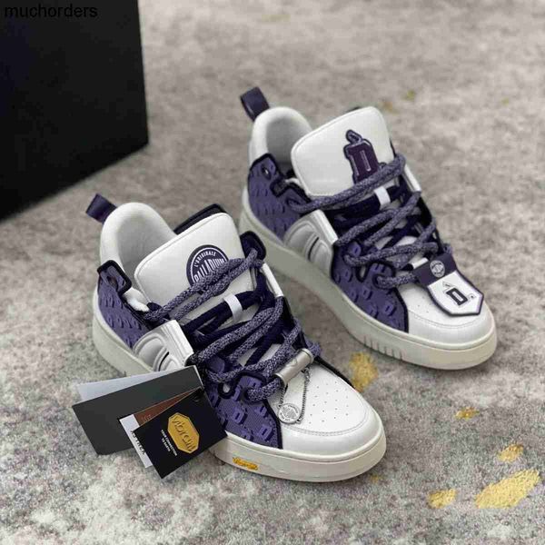 

wang hedi jointly names de the same magic stone embroidered bread shoes men and women's thick soled china-chic couple casual shoes, Black