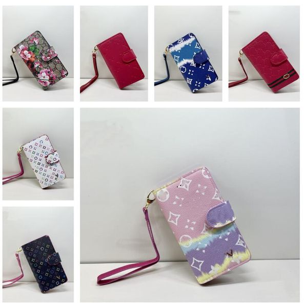 

woman clemence zippy wallet mobile phone mens purse women's designer wallets flower embossed card holders luxury coin purses key pouch, Red;black