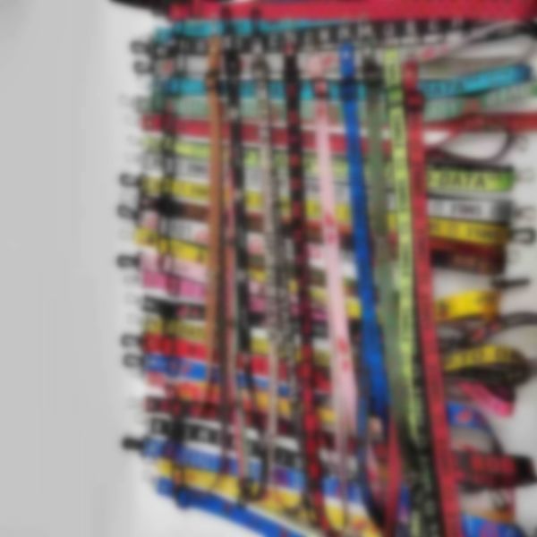 

luxurys designers lanyard straps keychains sports style racing key chain for cell phone id card neck hanging factory directly sale