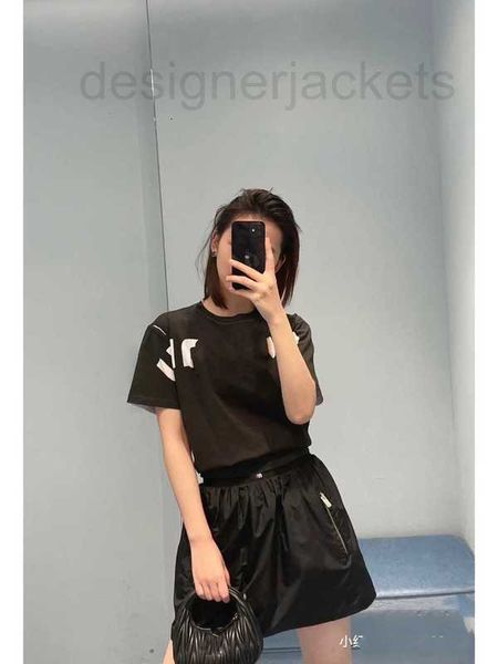 

women's t-shirt designer year of the rabbit limited temperament small short girl style large letter sleeve t-shirt loose age reducing f, White