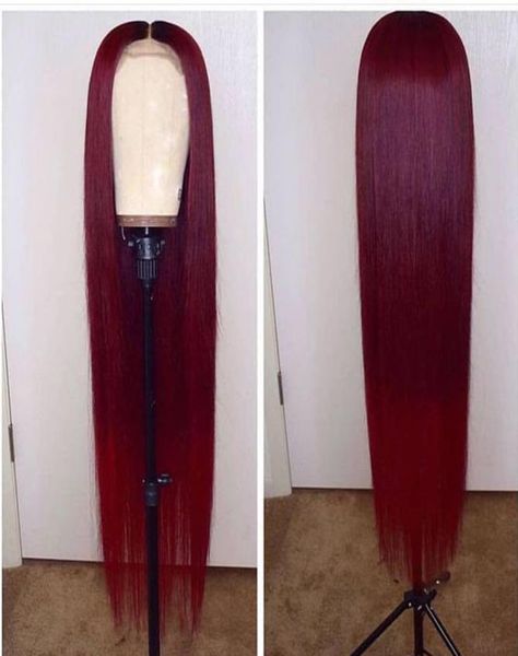 

burgundy lace front wig colored red human hair wigs 1b99j 13x4 remy wigs for black women 150 density preplucked hairline3177116
