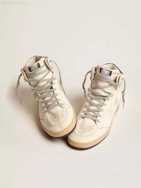 

dirty shoes sky-star sneakers designer luxury version italian retro handmade womens with signature on the ankle black leather inserts high-s