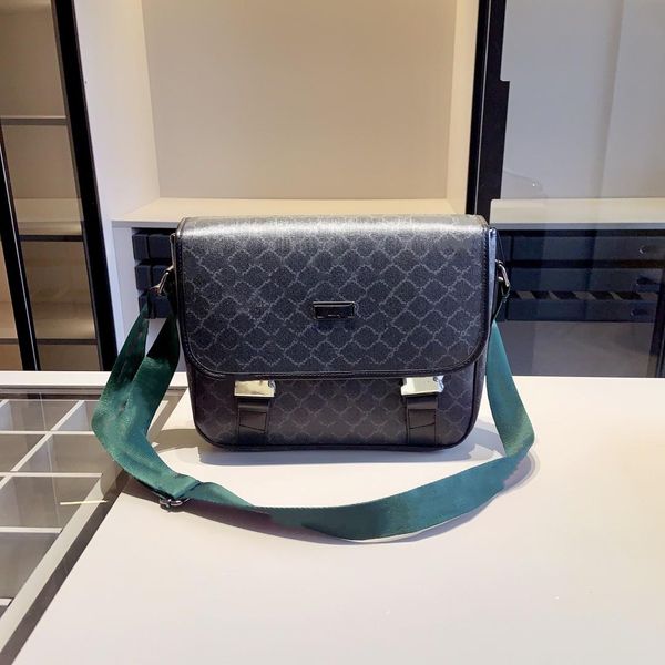 

designer bag for men briefcase handbag with double letter printing single shoulder bag large capacity document cross body computer package b