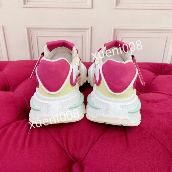 

new men classics brand casual shoes leather lace-up sneaker running trainers letters woman shoes flat printed gym sneakers, Red;white