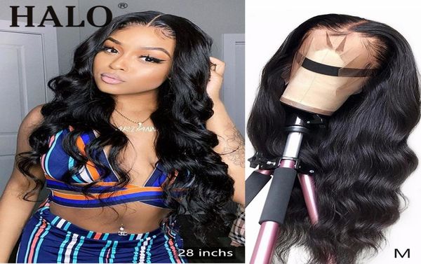 

lace frontal human hair wig body wave 13x4 lace front wig full wavy 26 inchs water wave wigs for black women6352903, Black;brown