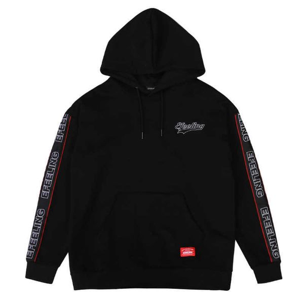

wholesale pullover custom men hoodies custom design oversized hoodie men's hoodies sweatshirts vlcs, Black