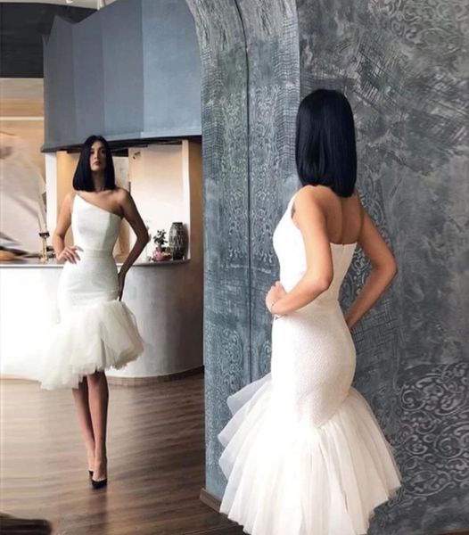 

2021 new arrival mermaid prom dress tulle tiered party dresses with zipper back chic women special occasion gowns custom made7557539, Black