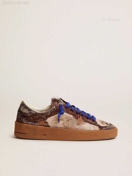 

shoe sole sneakers dirty designer luxury italian vintage with brown glitter upper black cracked leather handmade stardan lab