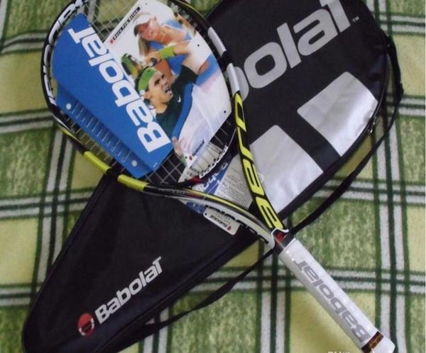 

2020 quality tennis rackets blade green racquet with string and bag 1 piece racket 8077131