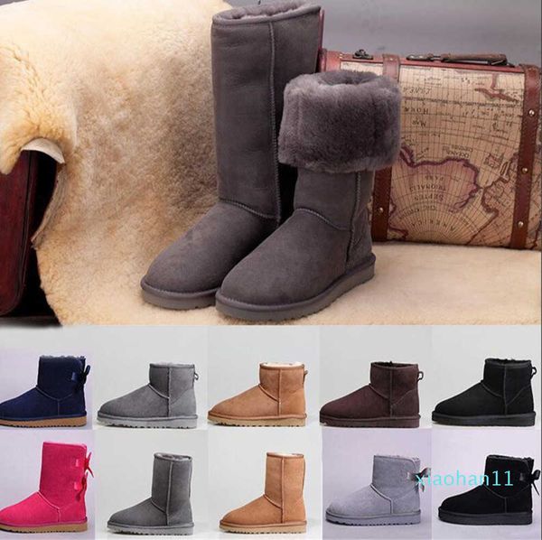 

boots ugglies boots snow boot designer sneakers ankle short winter shoes triple black chestnut purple pink navy grey classic womens advanced