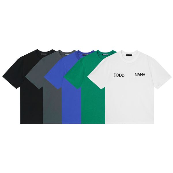 

dsq phantom turtle embroidery mens designer t shirt italian milan fashion logo print t-shirt summer t-shirt hip hop streetwear 100% cotton, White;black