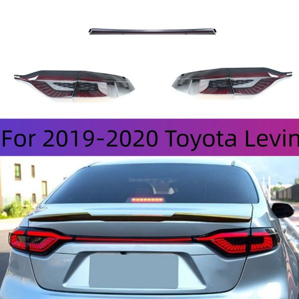 

car styling for 20 19-20 20 toyota levin taillight assembly led drl streamer turn signal brake lamp auto accessories