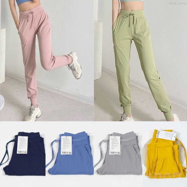 

lu align lu girl sports pants yoga fitness trousers jogging gym sweatpants woman bodybuilding quick dry dance studio sweatpant swift speed o, White;red
