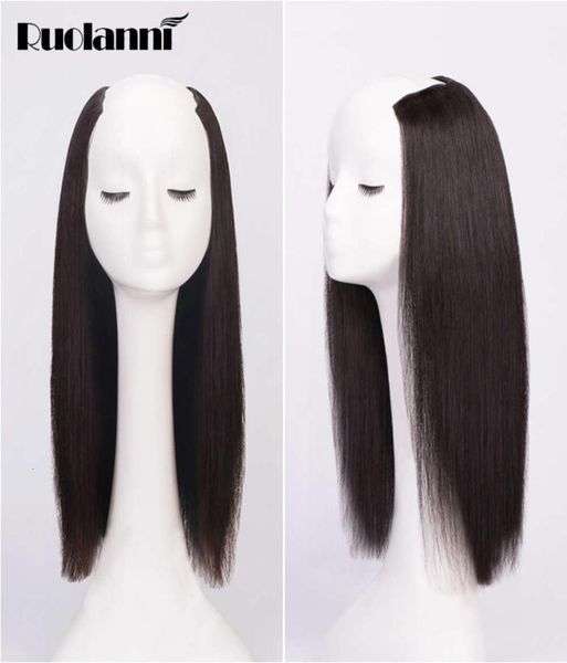 

a peruvian u part wigs the bt vendors human hair extension clip in8284529, Black