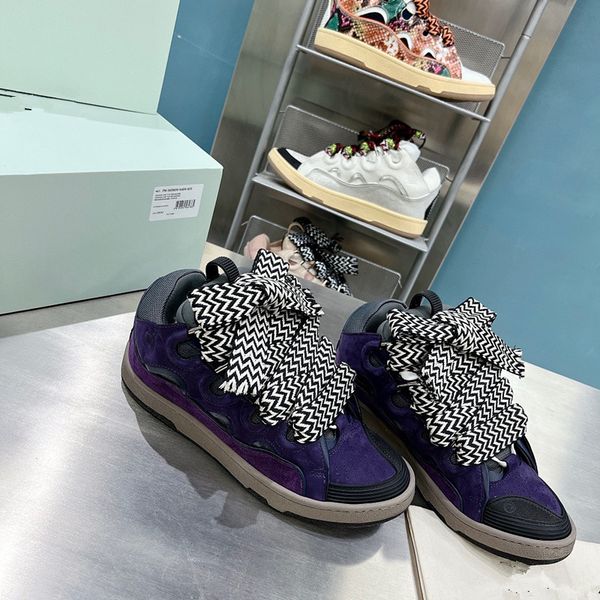 

2023 women sneakers travel shoes leather lace-up sneaker fashion lady flat designer trainers letters woman shoe 0605, Black