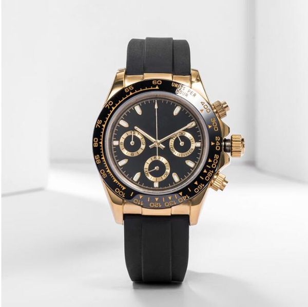 

mens watches automatic mechanical sapphire glass 40mm stainless steel have sky blue dial solid clasp montre de luxe super luminous movement, Slivery;brown