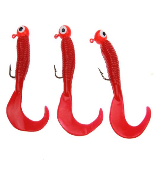 

17pcsset soft fishing lures lead jig head hook grub worm soft silicone baits shads pesca fishing tackle artificial bait lure2892314