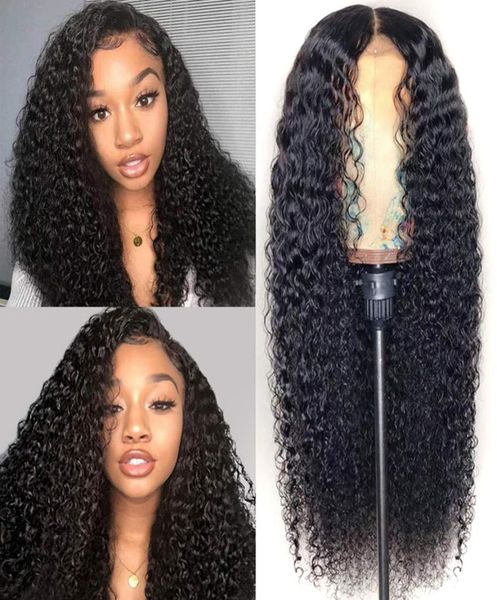 

ishow brazilian 44 lace closure wig straight preplucked human hair wigs 150 density lace wig with baby hair indian peruvian hai4139193, Black;brown