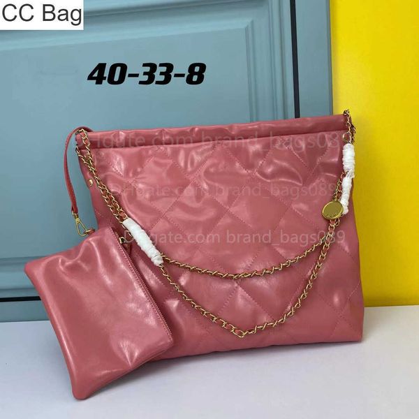 

cc bag 9a wholesale 22s bag women leather handbags luxury designer shopping bag fashion large travel beach bags crossbody shoulder tote with, White