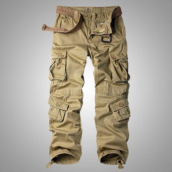 

pants 8 pockets military red black cargo pants men cotton trousers baggy camouflage tactical pants men casual big size 38 44 overalls