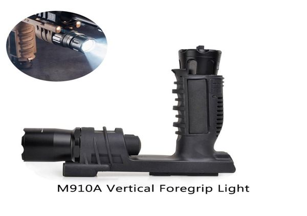 

surefir 350 lumens aluminum light scout lampe m900v vertical foregrip weaponlight outdoor tactical flashlight hunting light2094236