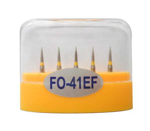 

1 pack5pcs fo41ef dental diamond burs medium fg 16m for dental high speed handpiece many models available6260943