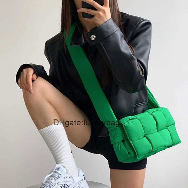 

aaaaabotteg uneta jodie mini teen intrecciato woven down pillow bag bag women's trendy sponge high-end single shoulder crossbody bag