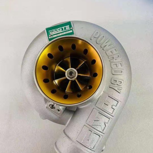 

hks t51r refitted high horsepower 550hp turbocharger ball forged gt3 1.0v-band