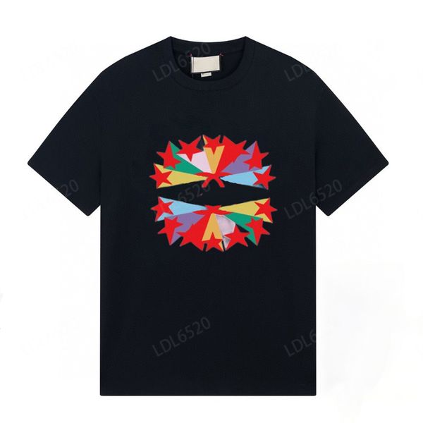 

high-quality casual men's short-sleeved t-shirt 2023 summer new designer t-shirt fashion printed letters half sleeve be allmatch t-shir, White;black