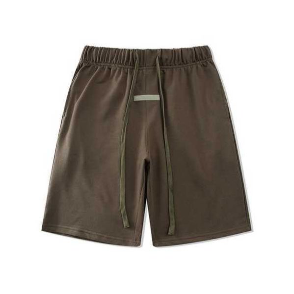 

3a reflective high street shorts men's casual sports pant loose oversize style drawstring short pants trend designer ess essentail shor