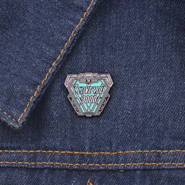 

i love you brooch cute anime movies games hard enamel pins collect metal cartoon brooch backpack hat bag collar lapel badges, Blue