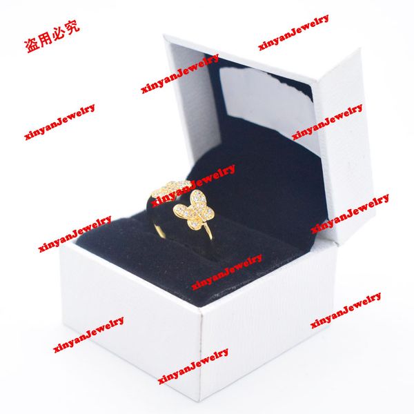 

luxury designer ring extravagant enamel hollow gold silver rose stainless steel letter rings black white women men wedding jewelry lady part, Golden;silver